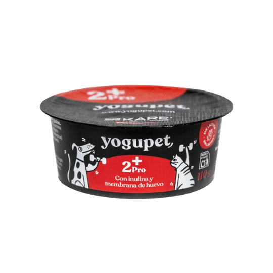 Yogupet – Yogur natural Proteico 2+PRO Membrana de Huevo e Inulina 110gr
