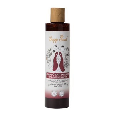 Champú antipicores repelente de insectos de Bopp Soul 250 ml