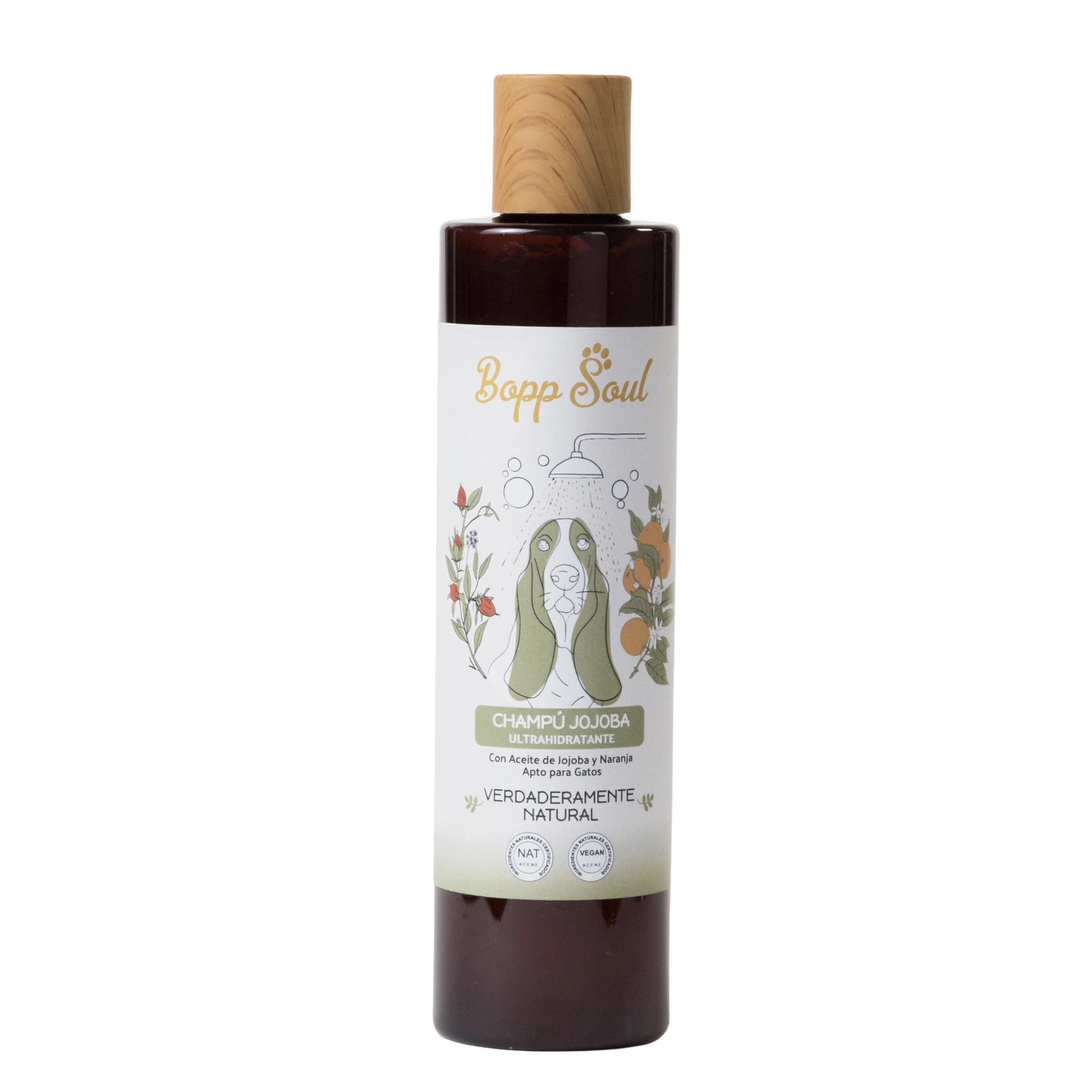 Champú Ultrahidratante de Jojoba Bopp Soul 250 ml