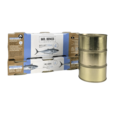 Mr. Bones -Fresh Topper- Melva Cocida al Natural para Perros y Gatos