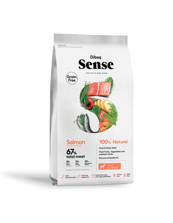 Grain Free Salmón Dibaq Sense 12 Kg