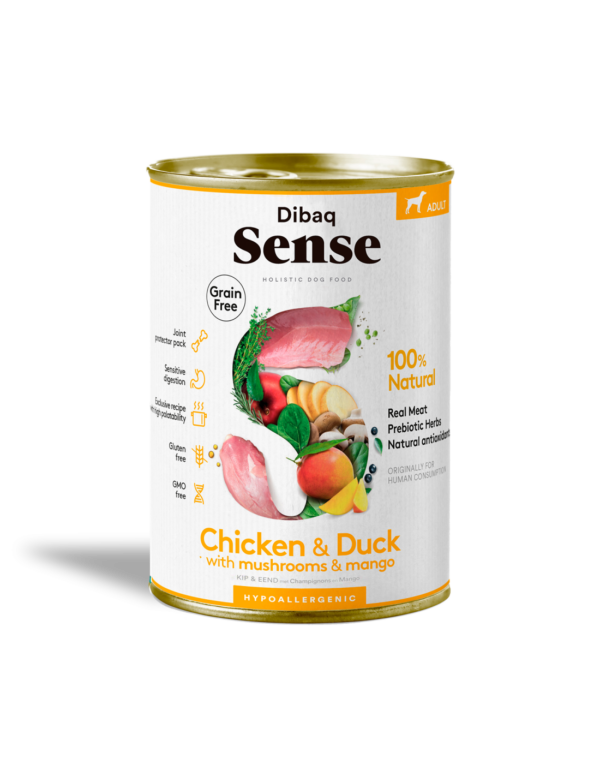 Dibaq Sense comida húmeda pollo y pato 380 gr