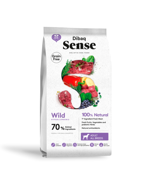 Grain Free Ciervo y Jabalí Dibaq Sense 10 Kg