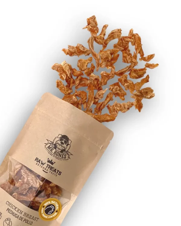 Snack natural de pechuga de pollo Mr Bones 45 gr - Imagen 2