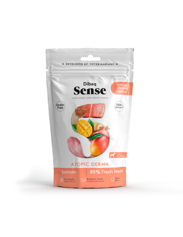 Dibaq Sense Snack Atopic Derma Salmón 100 gr