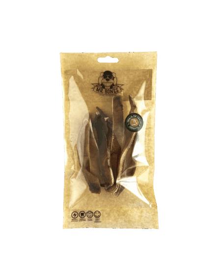 Tiras de Oreja de Cerdo Ibérico Mr. Bones Snack para perros