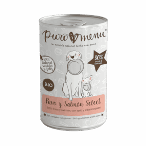 Puro Menú Pavo y Salmón Select BIO 400 gr