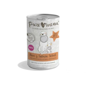 Comida húmeda Puro Menú Pavo y Salmón Select BIO 400 gr 4,69 €