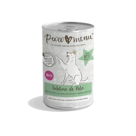 Comida húmeda Puro Menú Sublime de Pato 400 gr 4,69 €