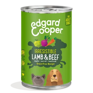 Edgard & Cooper Ternera y Cordero lata 400 gr