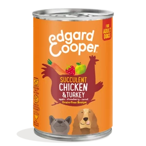 Edgard & Cooper pollo y pavo lata 400 gr