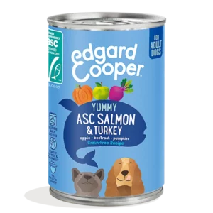 Edgard & Cooper Salmón y Pavo lata 400 gr