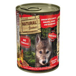 Natural Greatness Pollo con Zanahoria y Piña Cachorro