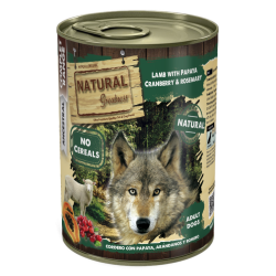 Natural Greatness Cordero con Papaya y Arándanos