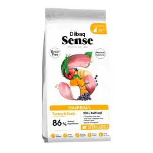 Dibaq Sense Pavo y Pato Pienso para Gatos Esterilizados
