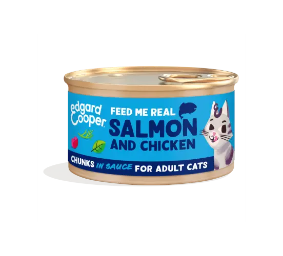 Edgard & Cooper Lata de Salmón y Pollo 1 Edgard & Cooper Lata de Salmón y Pollo