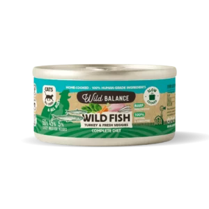 Wild Balance Gato Lata de Pescado y Pavo