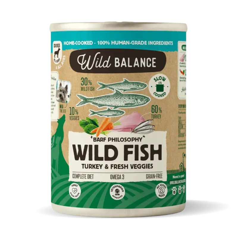 Wild Balance Filosofía BARF Pescado y Pavo 1 Wild Balance Filosofía BARF Pescado y Pavo