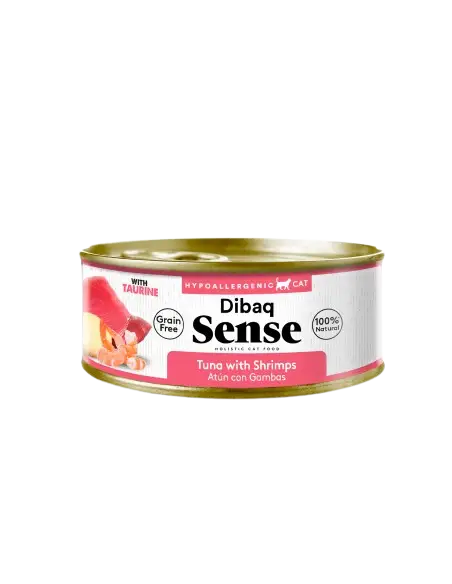 Dibaq Sense Gato Lata de Atún con Gambas 1 Dibaq Sense Gato Lata de Atún con Gambas