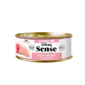 Dibaq Sense Gato Lata de Pescado Blanco con Vegetales 6 Dibaq Sense Gatito Lata de Pollo con Manzana