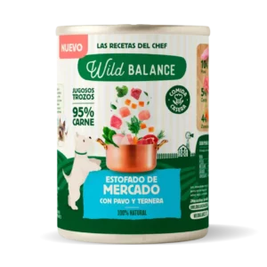 Wild Balance Receta del Chef Estofado de Mercado con Pavo y Ternera