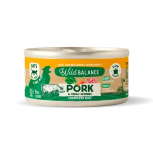 Wild Balance Gato Lata de Cerdo y Verduras