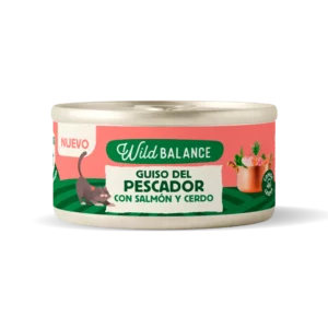 Wild Balance Gato Lata de Pollo y Vegetales 4 Wild Balance Gato Lata Guiso del Pescador