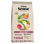 Dibaq Sense Low Grain Salmón y Atún Adulto Mini - pienso hipoalergénico para perros de razas pequeñas